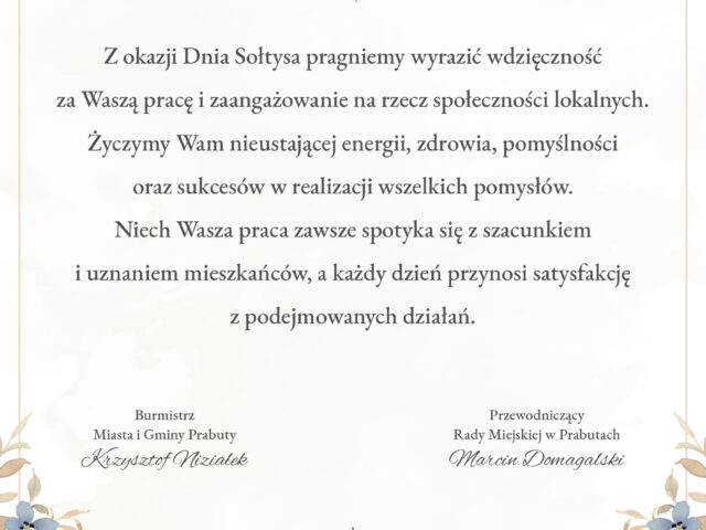 11 marca – Dzień Sołtysa